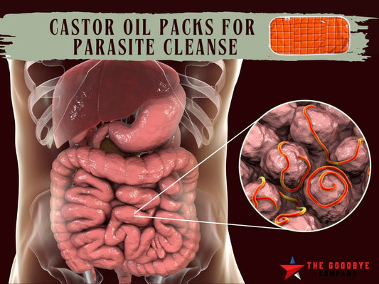 Castor Oil Packs for Parasite Cleanse