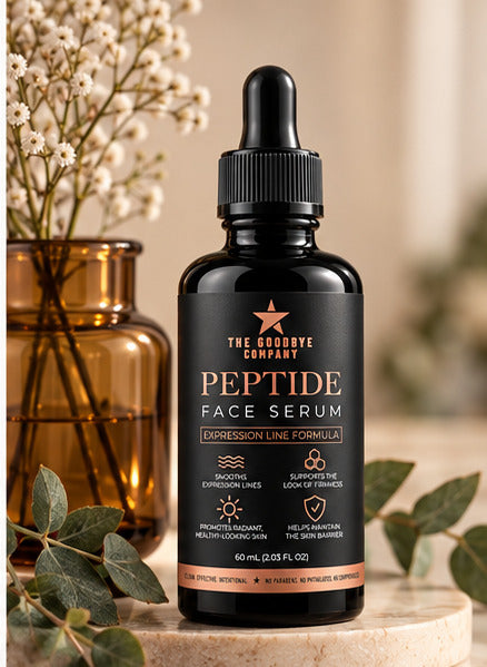 60 mL black glass facial serum bottle with dropper