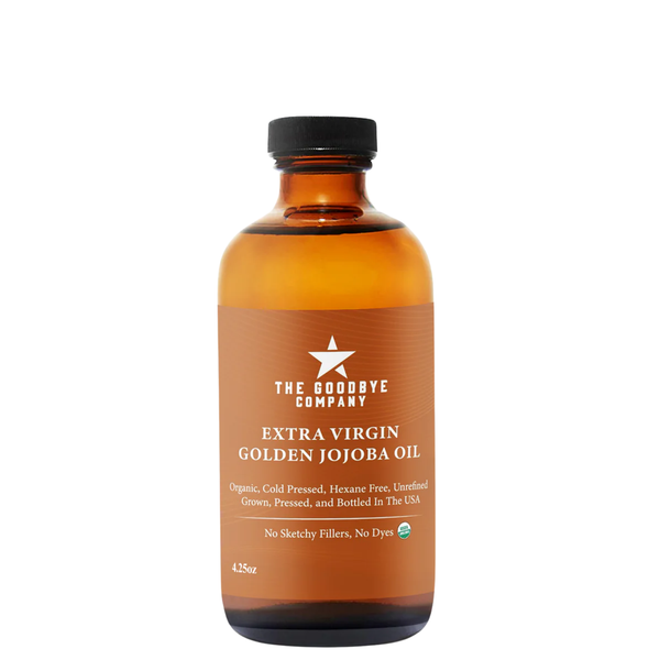 The Goodbye Company USDA Organic Extra Virgin Golden Jojoba Oil