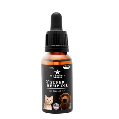The Goodbye Company Super Hemp Oil for Dog & Cat Anxiety Relief [30ml]