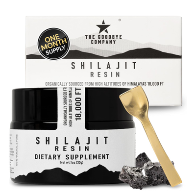 The Goodbye Company Organic Himalayan Shilajit Resin