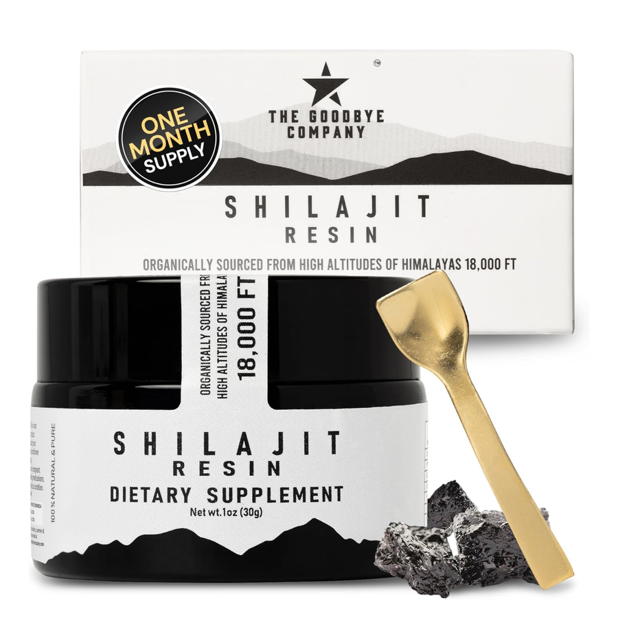 The Goodbye Company Organic Himalayan Shilajit Resin