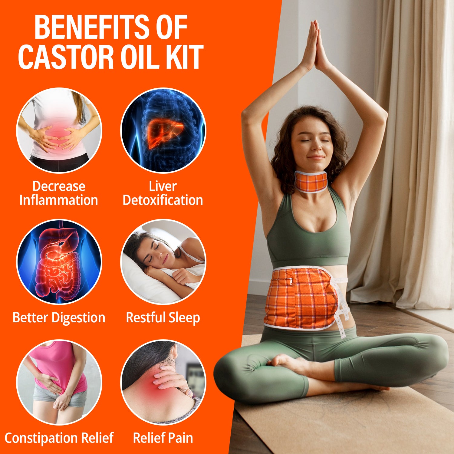 The Goodbye Company 2 Castor Oil Pack | Buy 1, Get 50% off on the 2nd item!