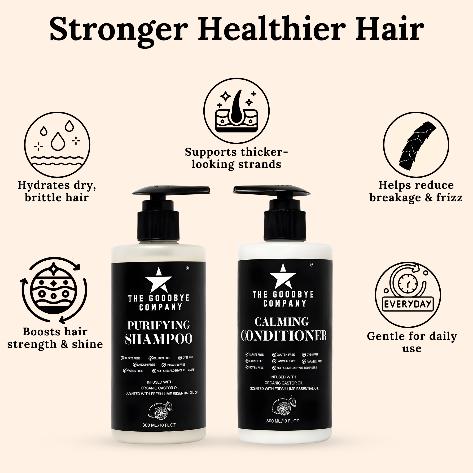 The Goodbye Company Shampoo and Conditioner Set