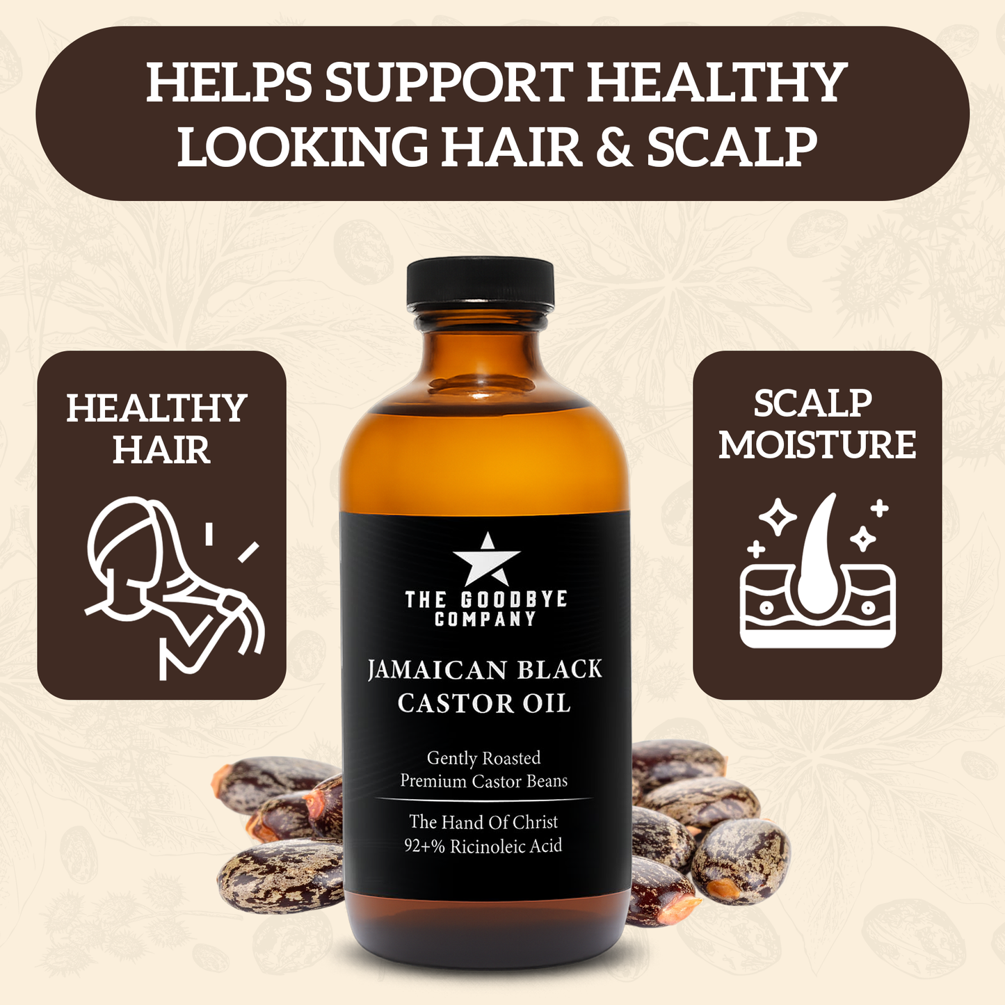 The Goodbye Company Jamaican Black Castor Oil For Hair Growth