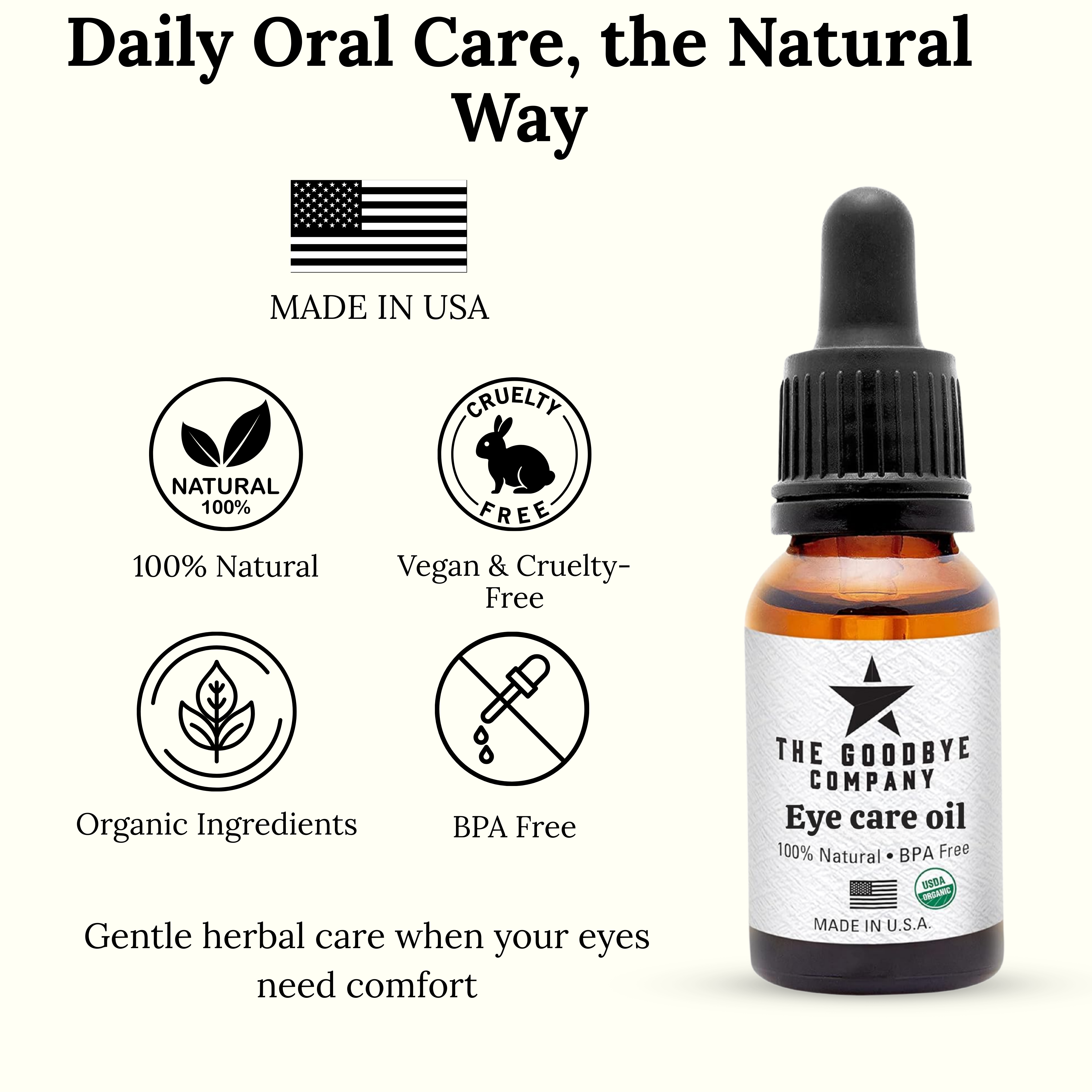 The Goodbye Company Stye Eye Care Oil