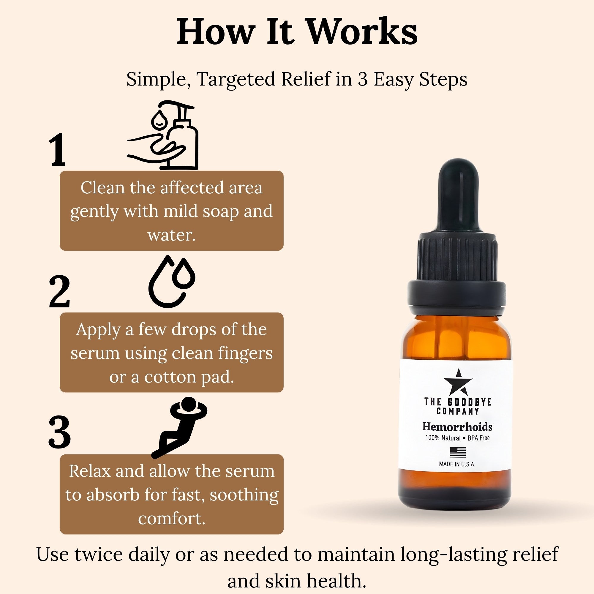 The Goodbye Company Hemorrhoids