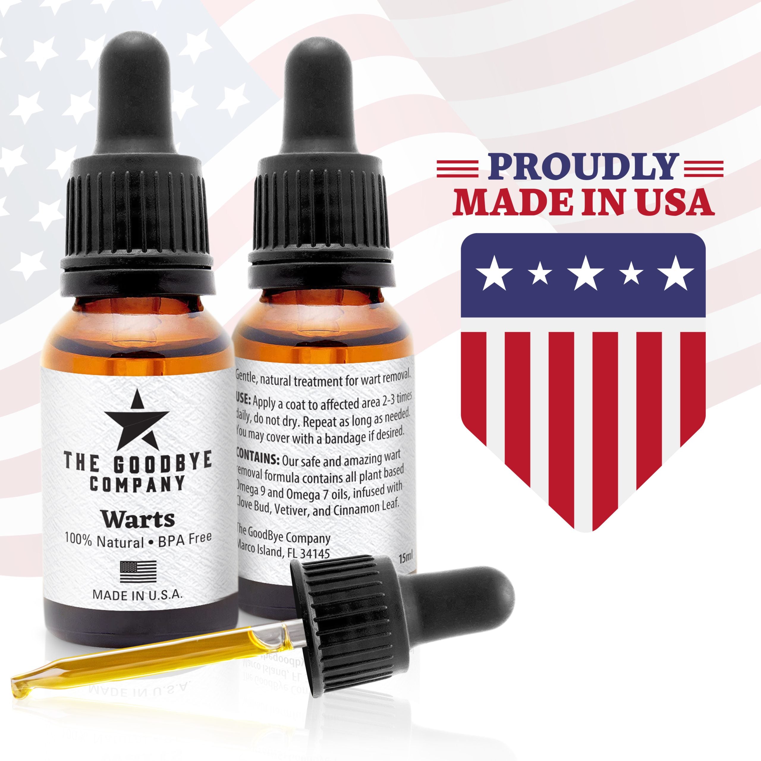 The Goodbye Company Effective Wart Remover