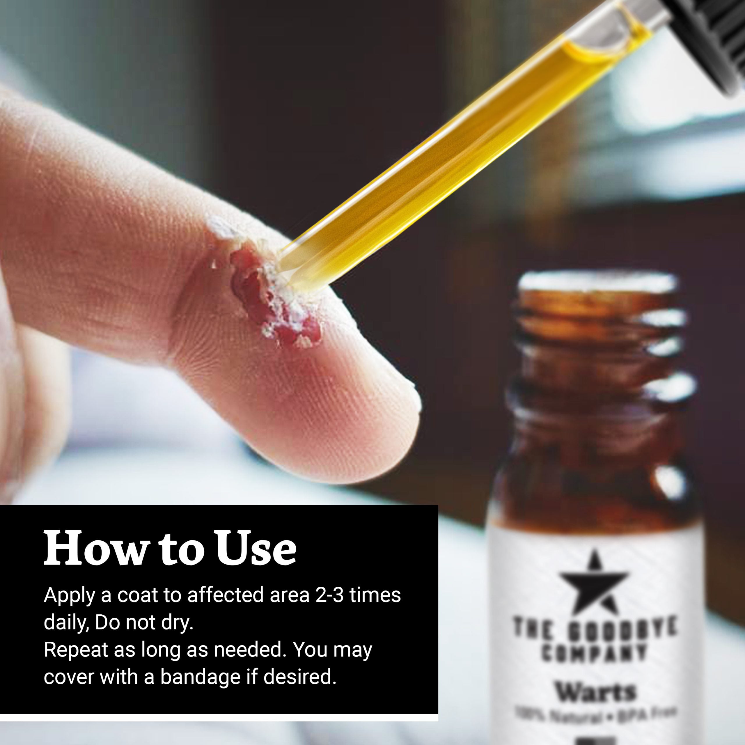 The Goodbye Company Effective Wart Remover