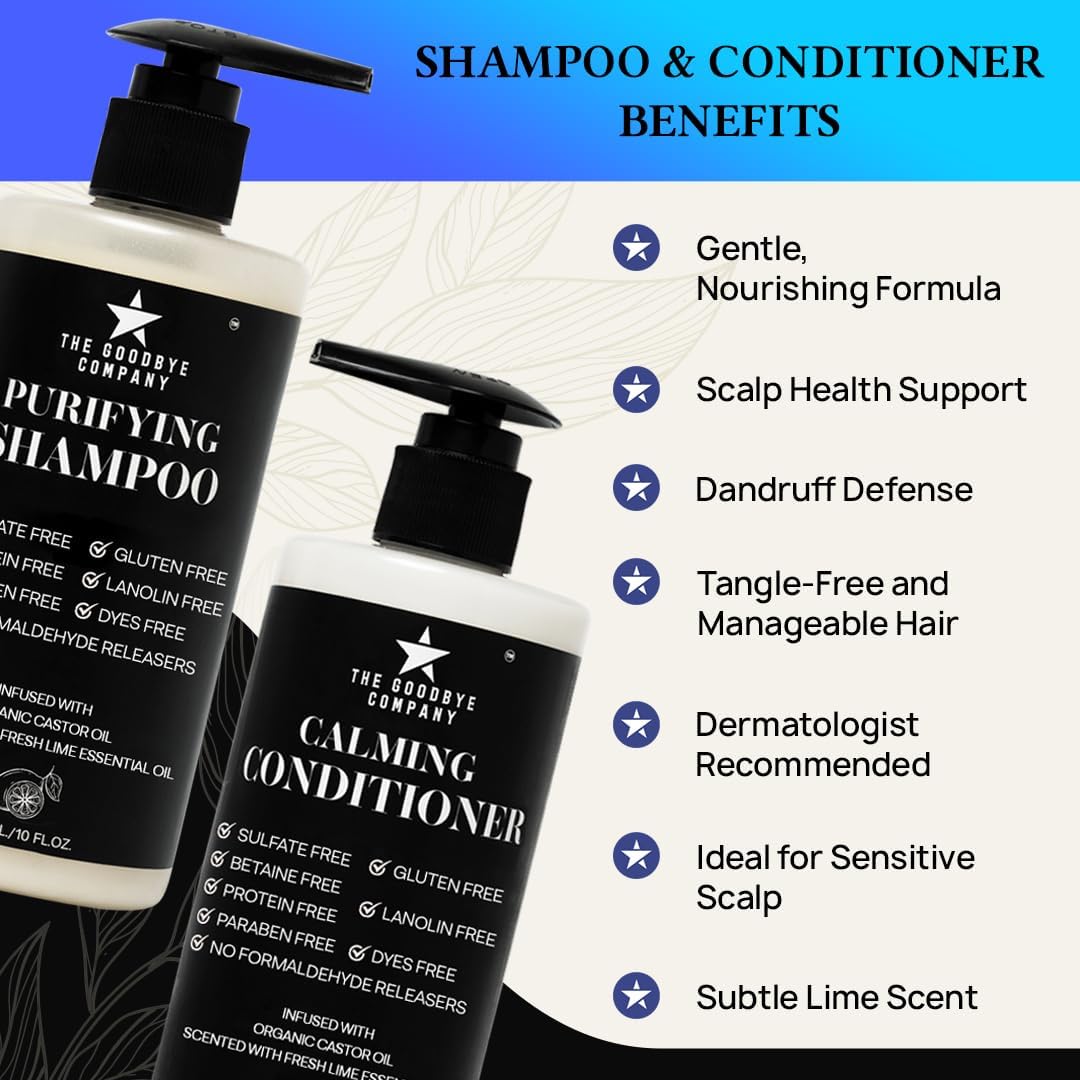 The Goodbye Company Shampoo and Conditioner Set | Buy 1, Get 50% off on the 2nd item!