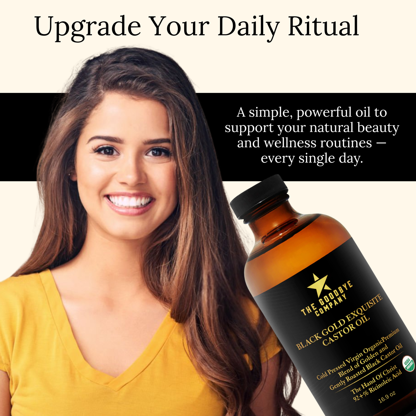 The Goodbye Company Jamaican Black and Gold Exquisite Castor Oil Blend