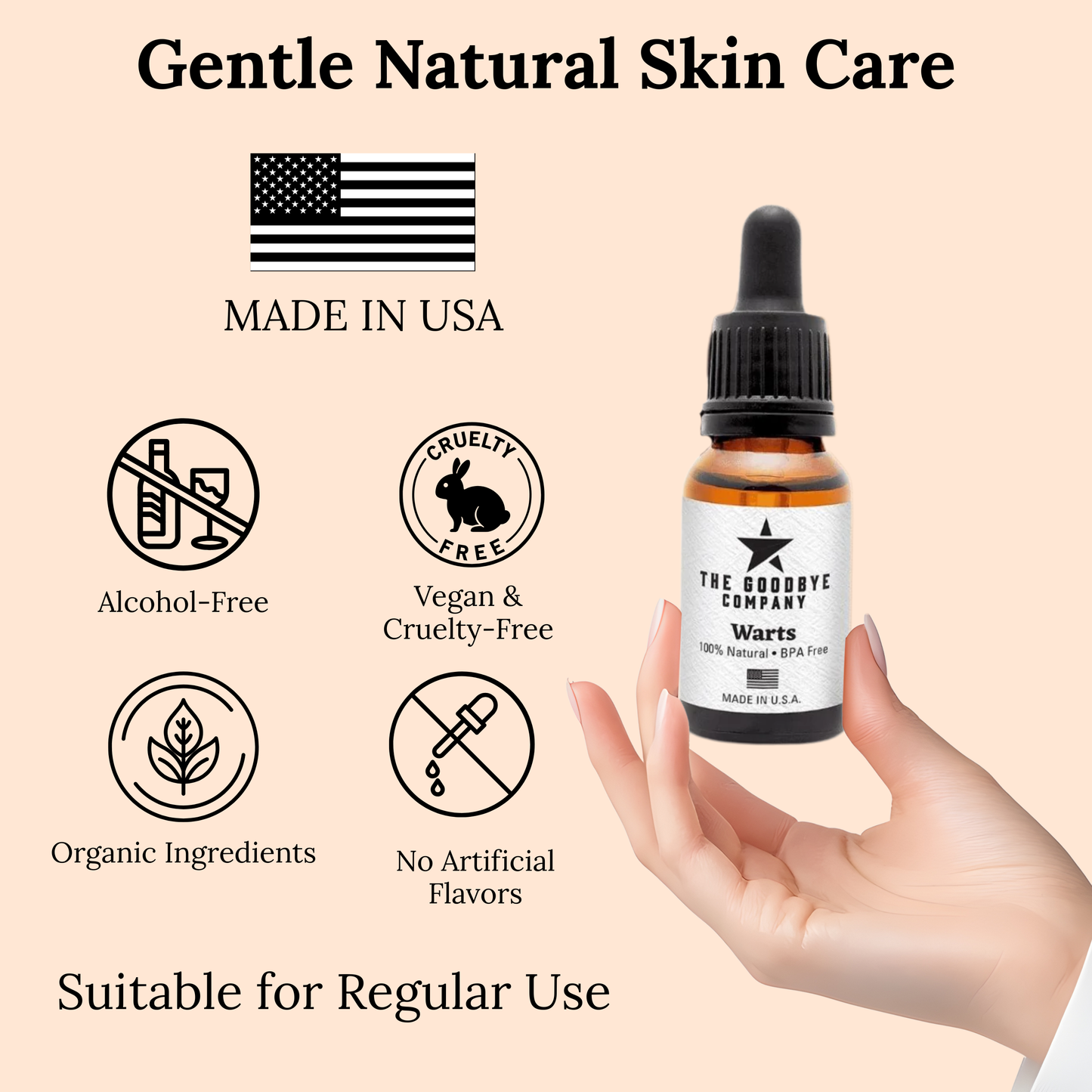 The Goodbye Company Effective Wart Remover