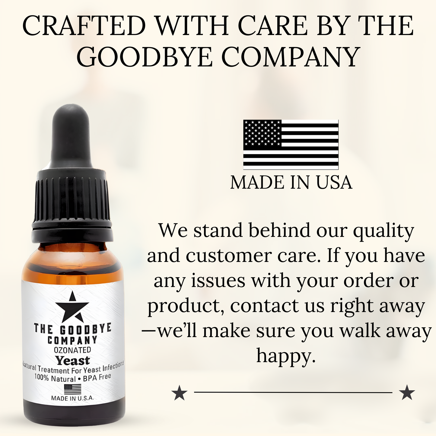 The Goodbye Company Ozonated Yeast Essential Oil Serum