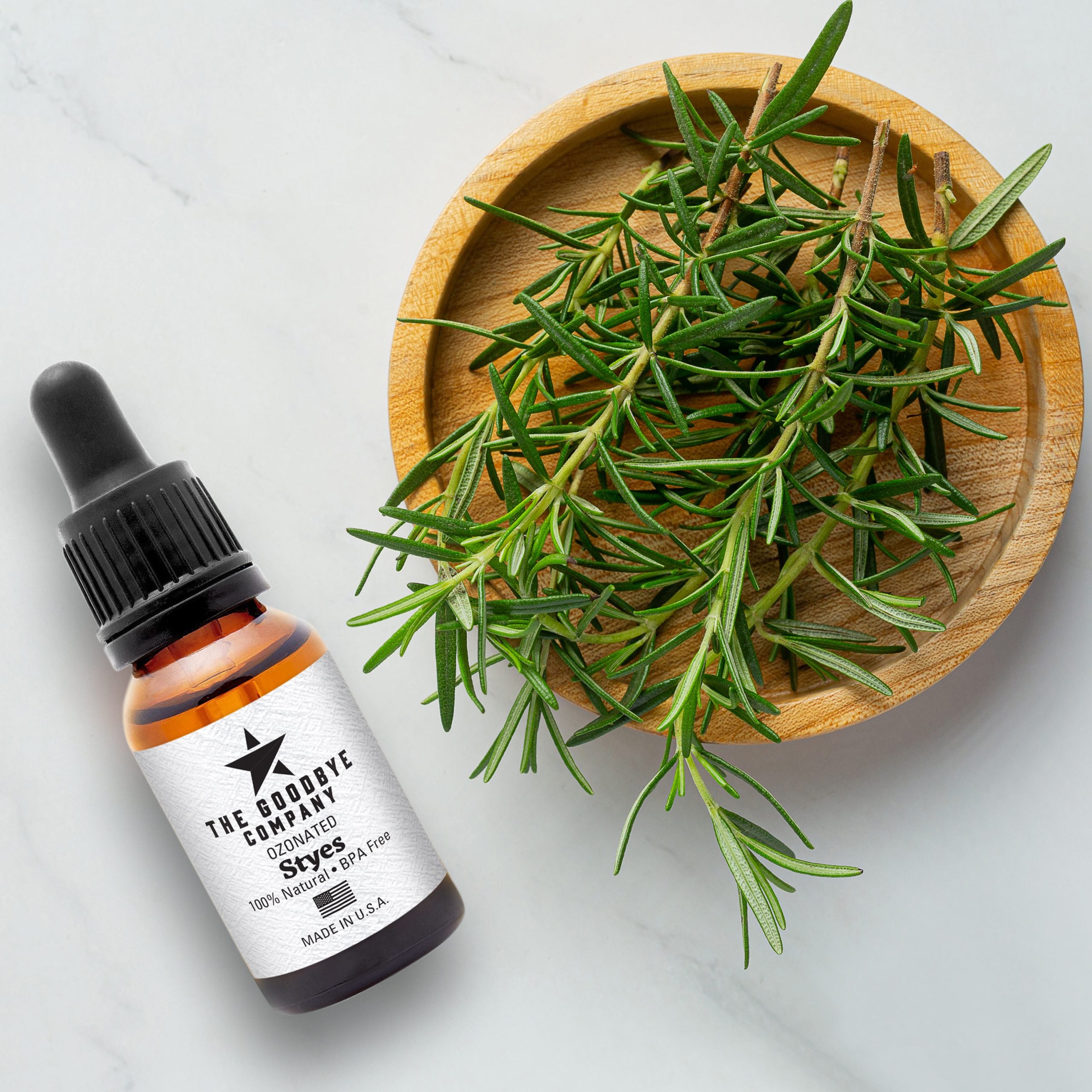 The Goodbye Company Ozonated Styes Serum for Styes Chalazion and Blepharitis