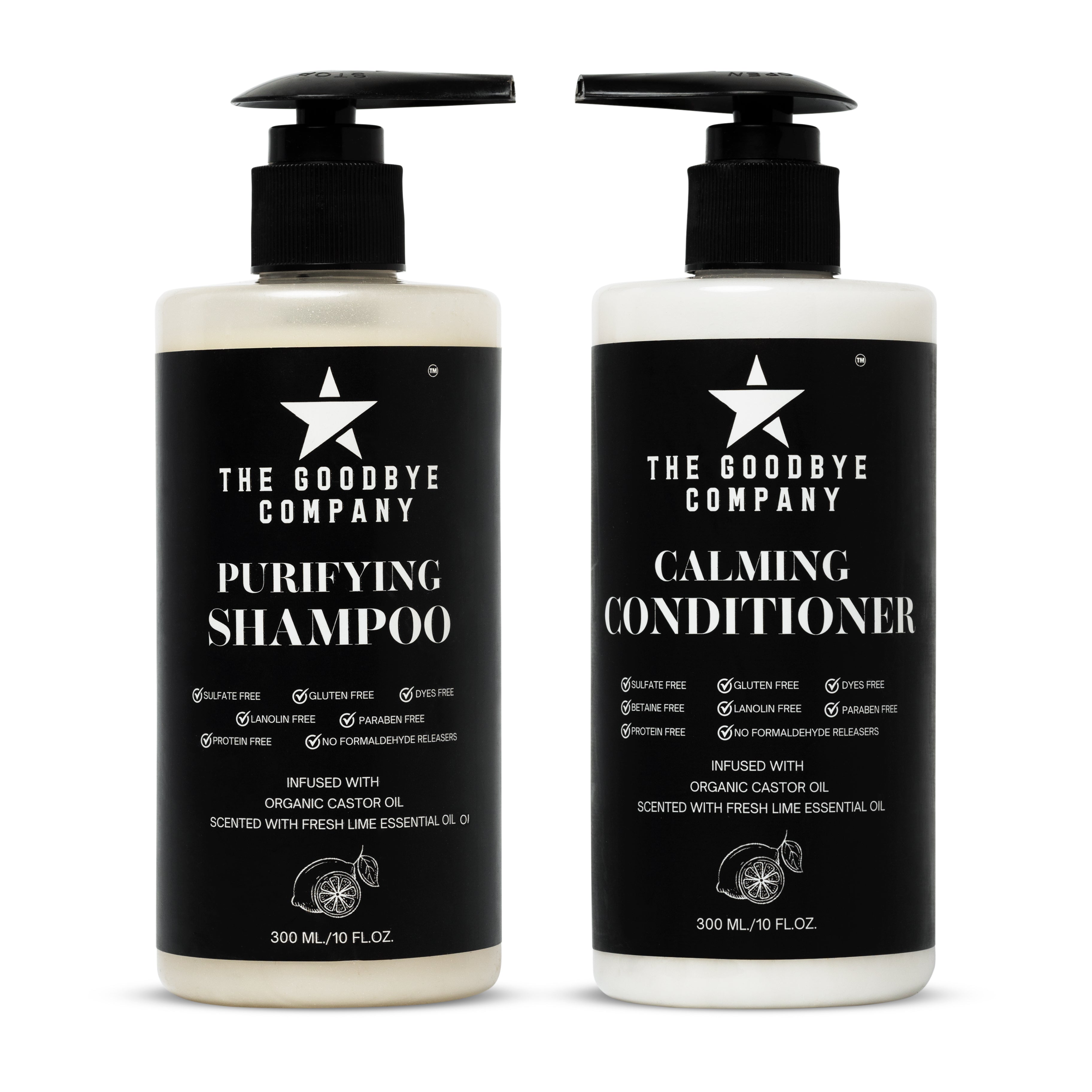 The Goodbye Company Shampoo and Conditioner Set | Buy 1, Get 50% off on the 2nd item!